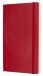 Блокнот Moleskine CLASSIC SOFT Large в красном цвете