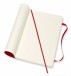 Блокнот Moleskine CLASSIC SOFT Large в красном цвете