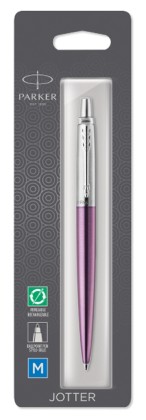 Шариковая ручка Parker Jotter Victoria Violet CT (блистер)