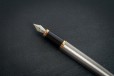 Перьевая ручка Parker IM Metal Core Brushed Metal GT